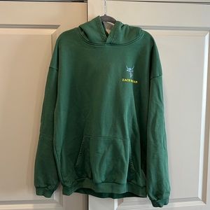 Zach Bryan 2023 Tour Extra Thick Green Hoodie. Brand New.